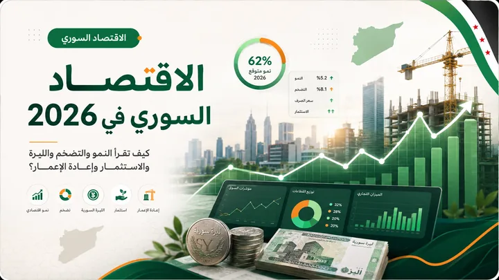2026’da Suriye Ekonomisi: Büyüme, Enflasyon, Kur, Yatırım ve Yeniden İnşa Nasıl Okunmalı?