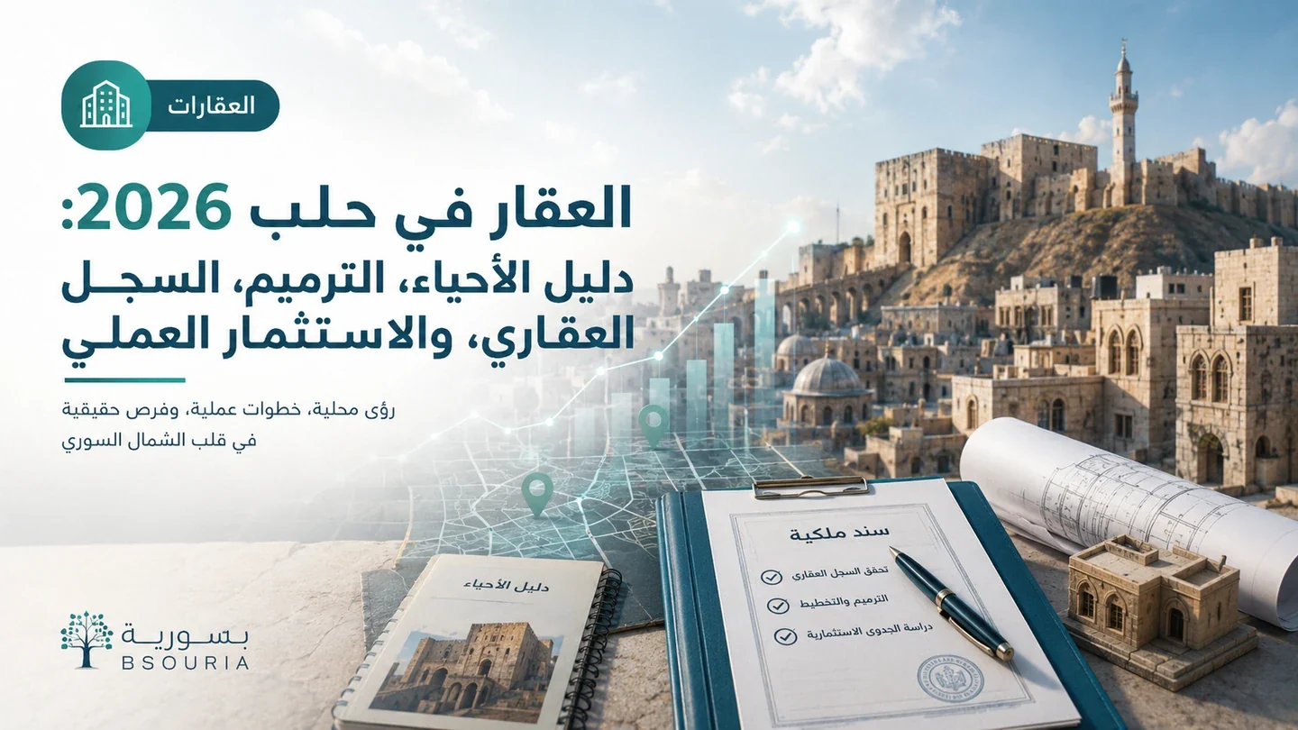 دليل فحص العقار في حلب قبل الشراء