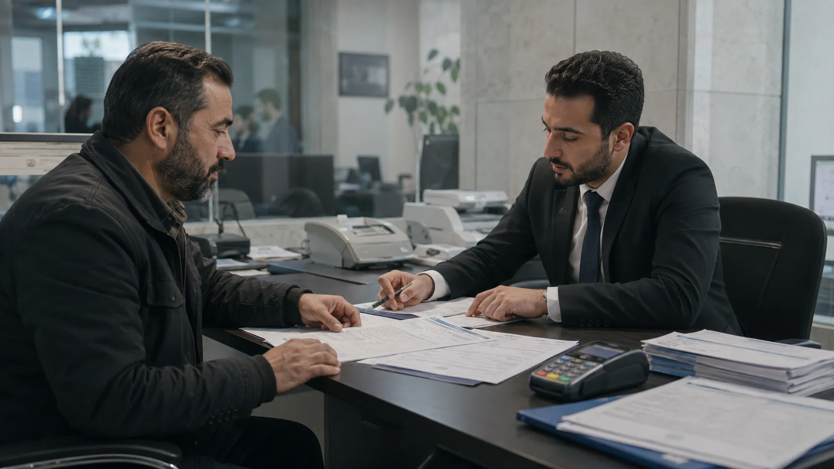 Examen d’un compte et d’une opération dans un établissement financier