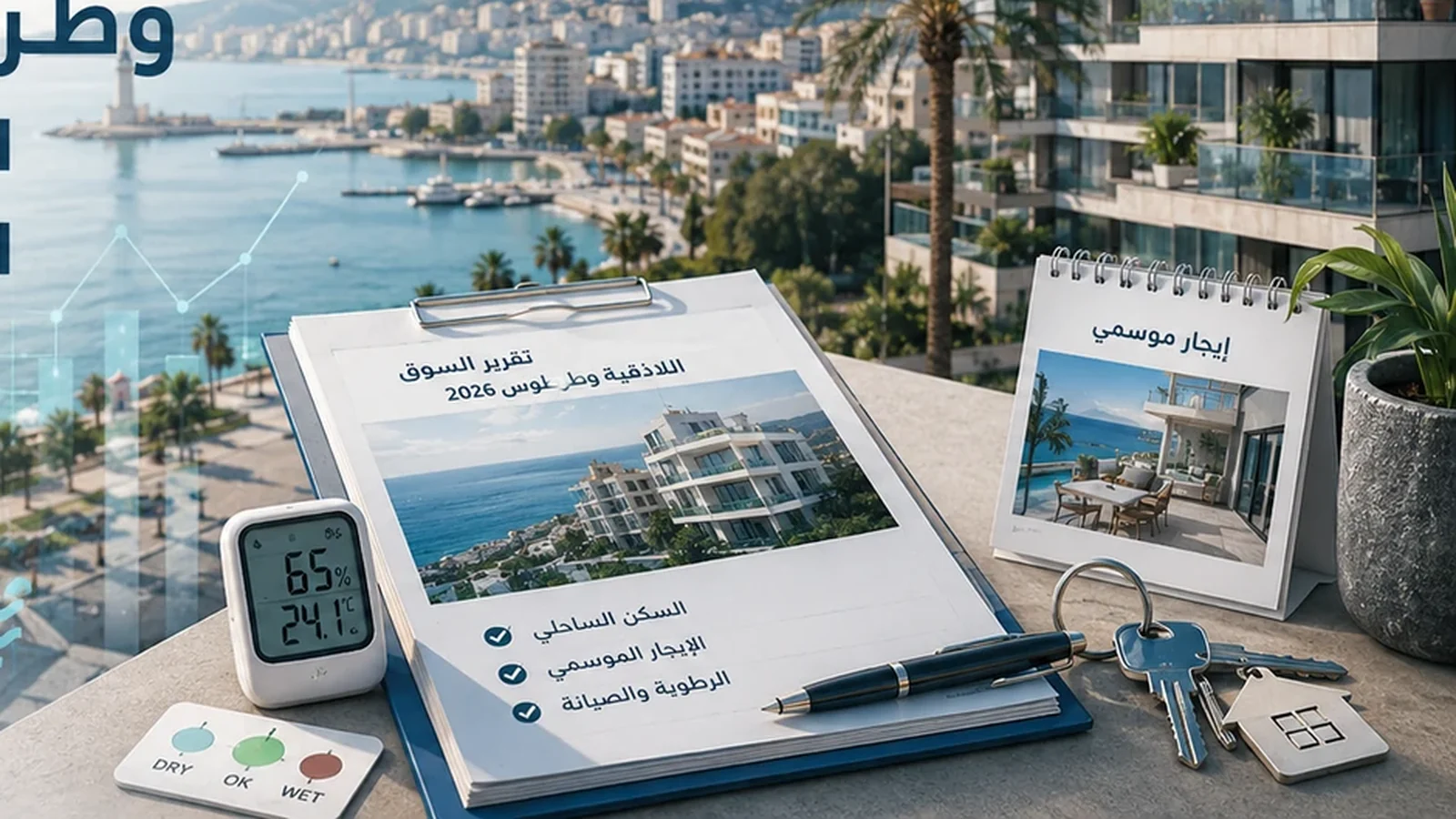 فحص الرطوبة والإيجار الموسمي والكلفة السنوية