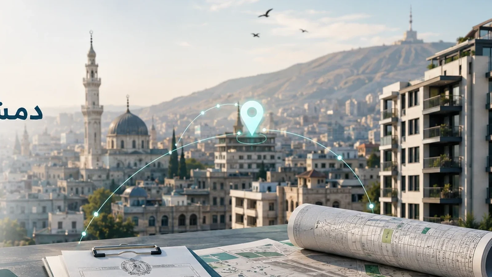مقارنة الموقع والخدمات بين دمشق وريف دمشق