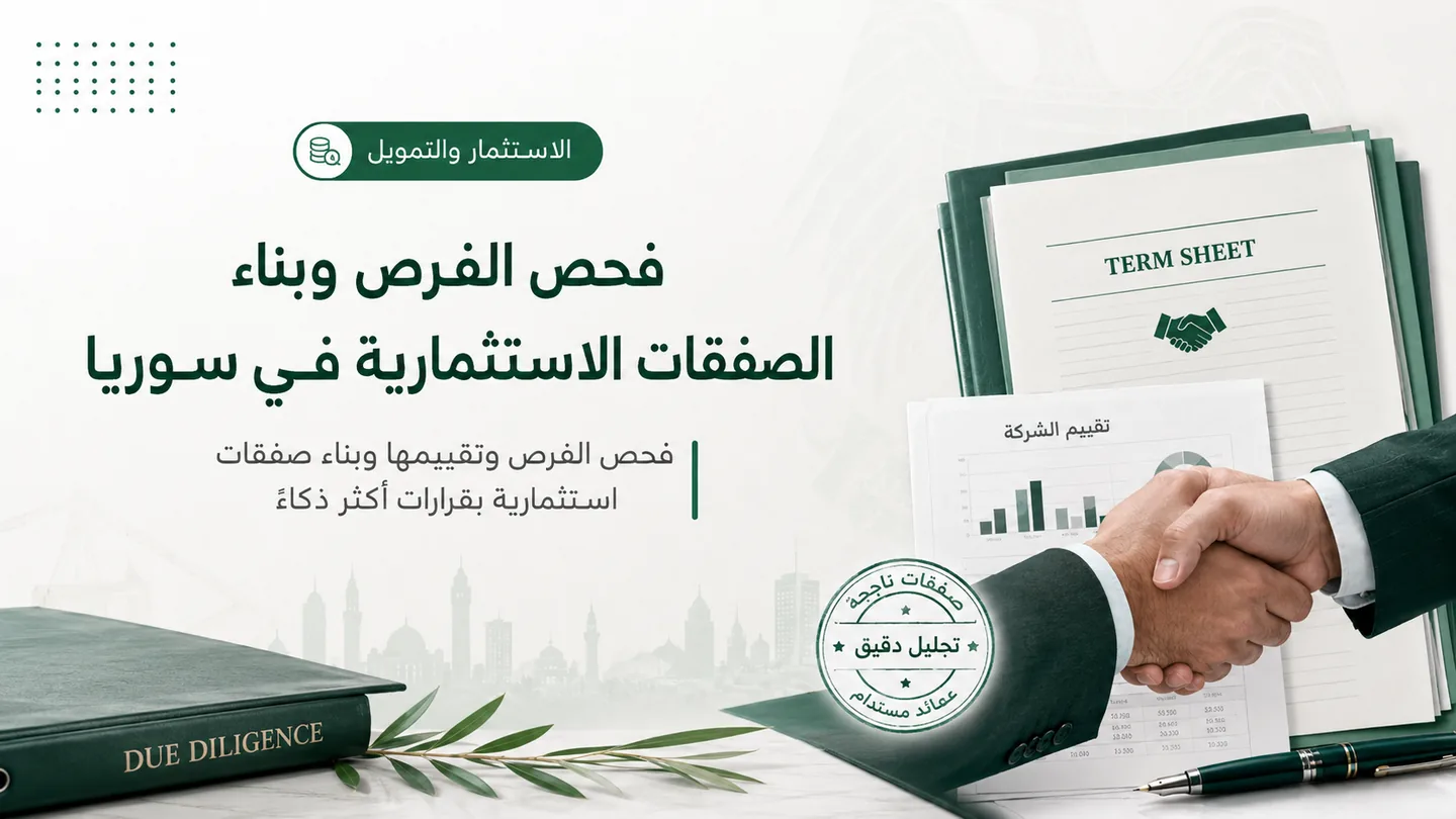 العناية الواجبة قبل توقيع صفقة استثمارية