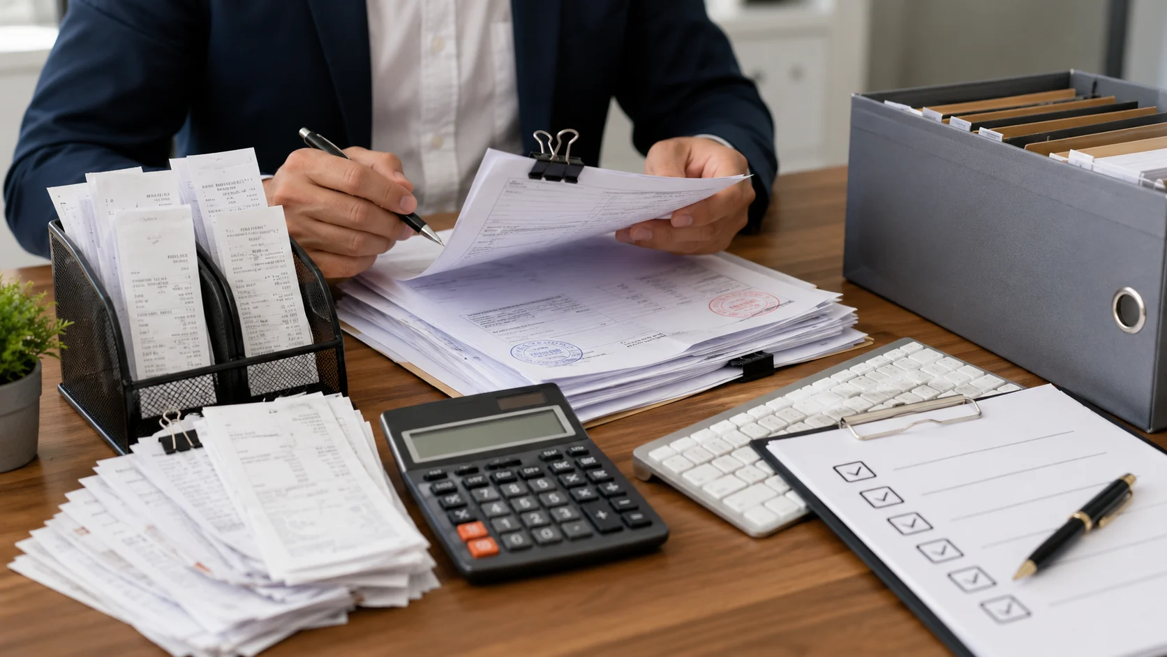 Organisation des reçus et dossiers fiscaux