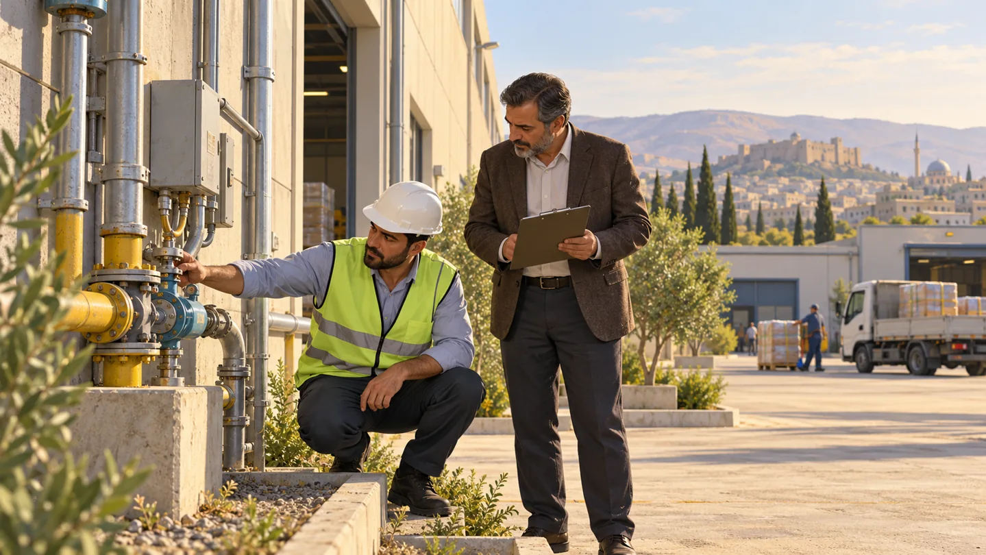 Checking equipment and operating capacity