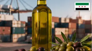 عرض تصدير زيت زيتون سوري بكميات تجارية
